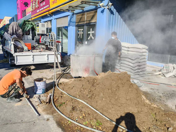 隆广镇顶管注浆加固